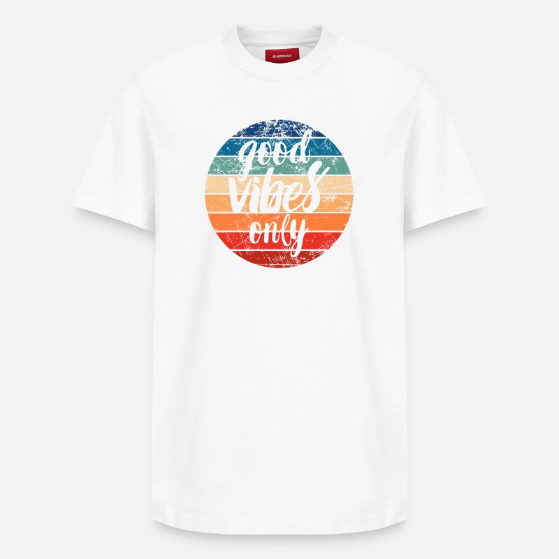 Bon V seulement - T-shirt unisexe décontracté en coton Supima – de SPREAD - blanc