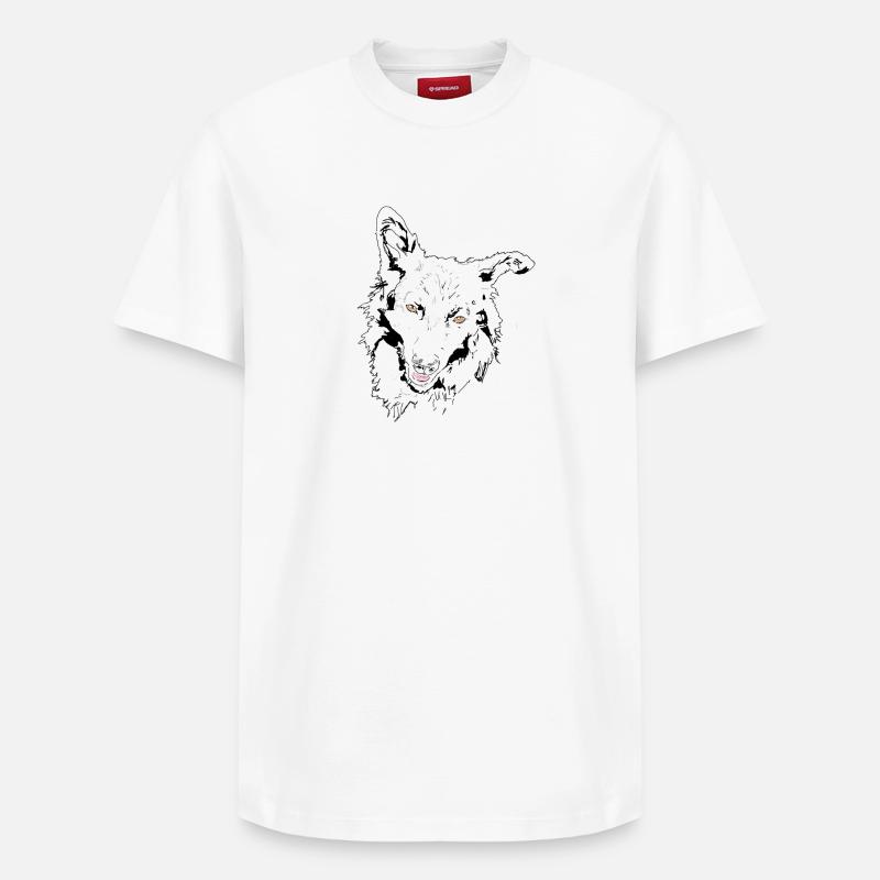 Mudi - T-shirt unisexe décontracté en coton Supima – de SPREAD - blanc
