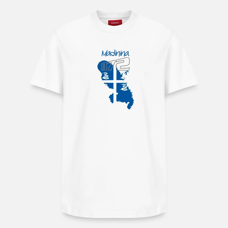 Martinique - T-shirt unisexe décontracté en coton Supima – de SPREAD - blanc