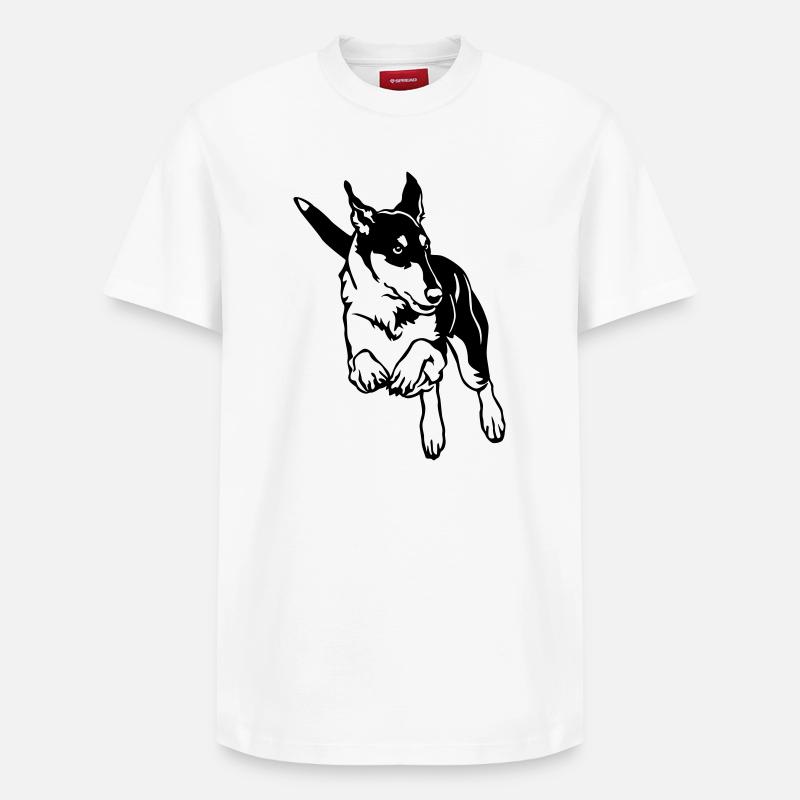 Colley - T-shirt unisexe décontracté en coton Supima – de SPREAD - blanc