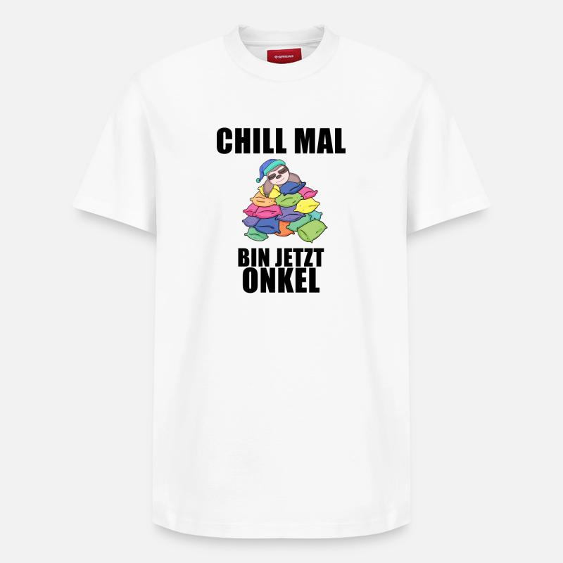 Onkel - Onkel werden - Relaxed Unisex Supima Cotton T-Shirt – von SPREAD - Weiß