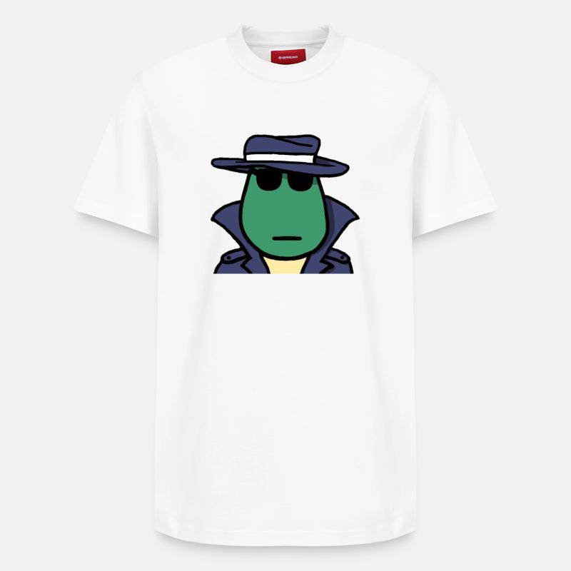 Dolly Espion - T-shirt unisexe décontracté en coton Supima – de SPREAD - blanc