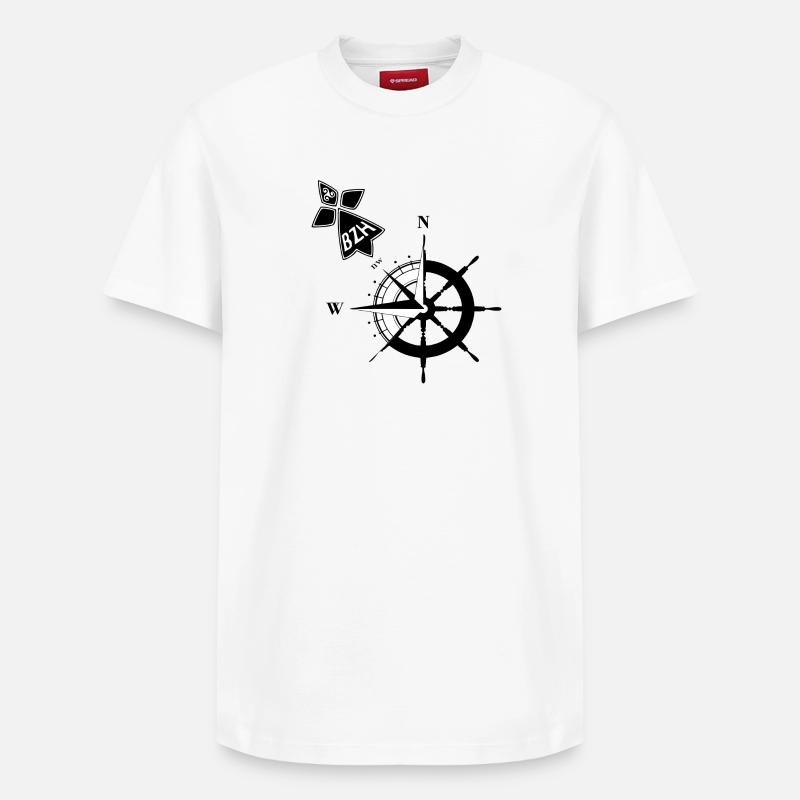 Das BZH - Relaxed Unisex Supima Cotton T-Shirt – von SPREAD - Weiß