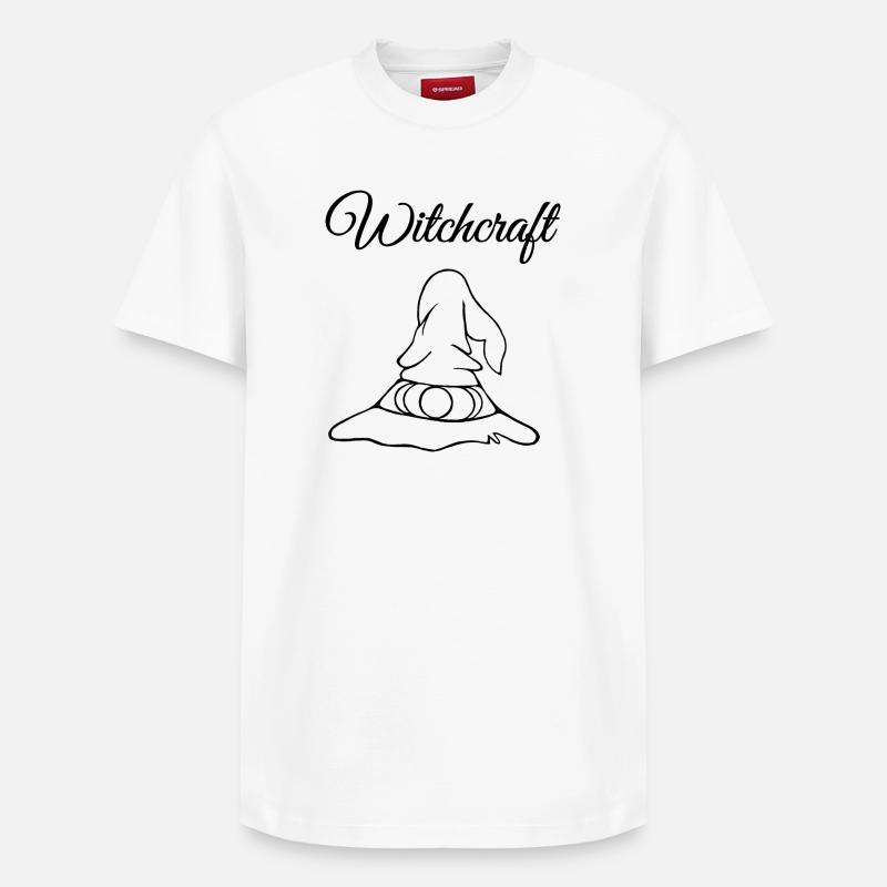Witchcraft - Relaxed Unisex Supima Cotton T-Shirt – von SPREAD - Weiß