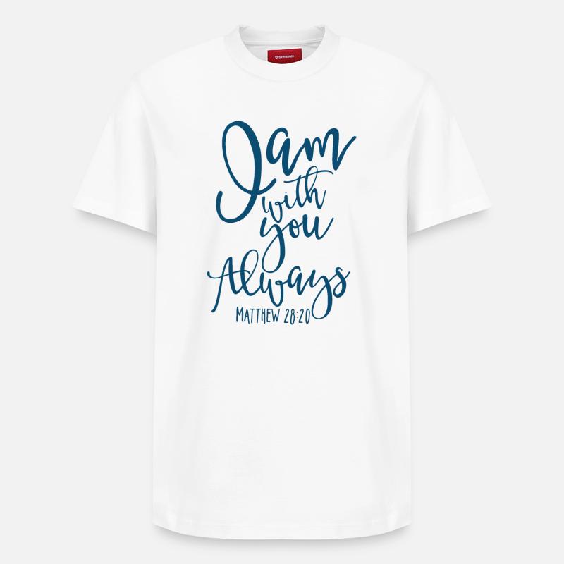 Immer - Relaxed Unisex Supima Cotton T-Shirt – von SPREAD - Weiß