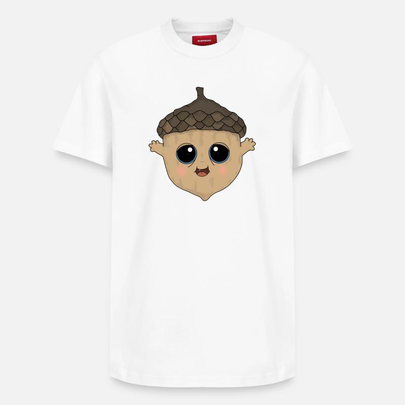 Eichelmännchen - Relaxed Unisex Supima Cotton T-Shirt – von SPREAD - Weiß