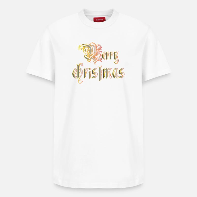 Weihnachtsinsel - Relaxed Unisex Supima Cotton T-Shirt – von SPREAD - Weiß