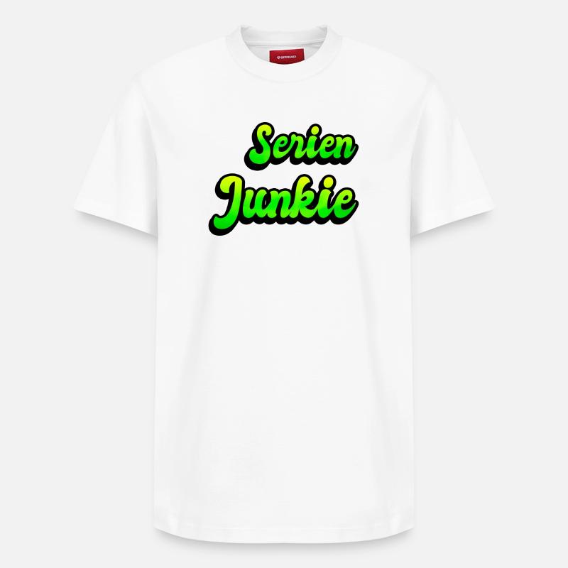 Série Junkie - T-shirt unisexe décontracté en coton Supima – de SPREAD - blanc