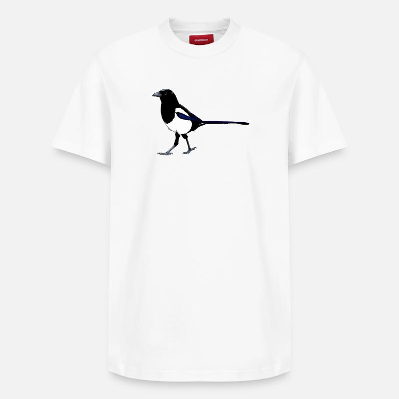 Pie - T-shirt unisexe décontracté en coton Supima – de SPREAD - blanc