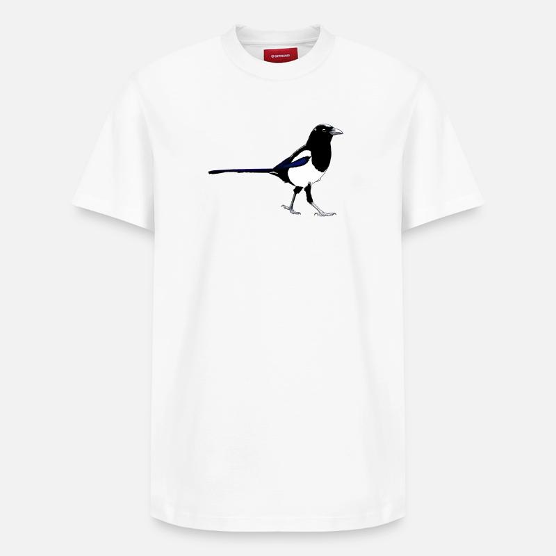 Pie - T-shirt unisexe décontracté en coton Supima – de SPREAD - blanc