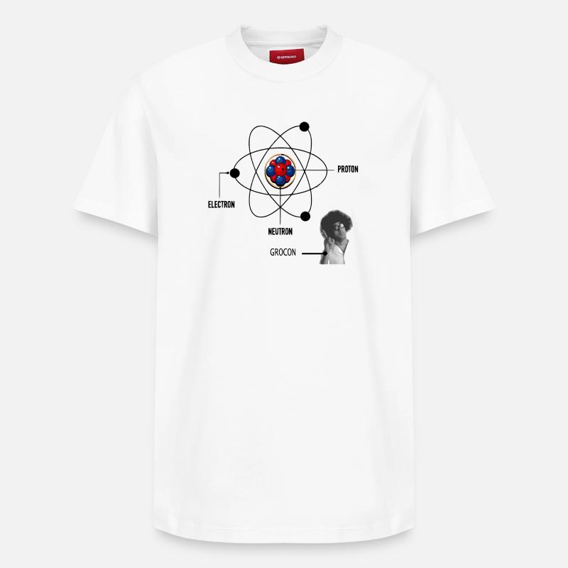 Physics - Relaxed Unisex Supima Cotton T-Shirt – by SPREAD - white