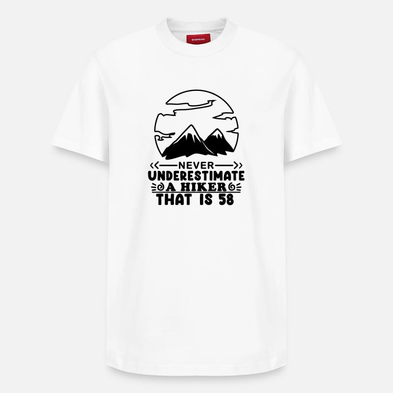 v - Relaxed Unisex Supima Cotton T-Shirt – von SPREAD - Weiß