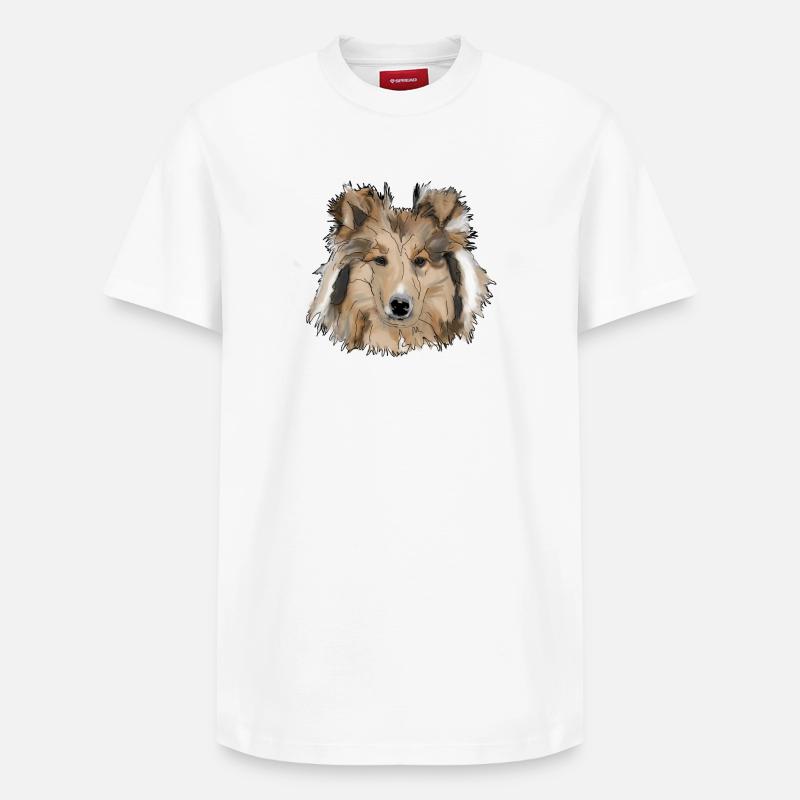 Colley - T-shirt unisexe décontracté en coton Supima – de SPREAD - blanc