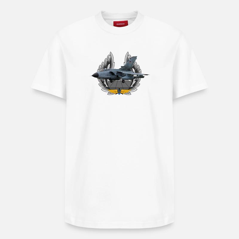 Tornade - T-shirt unisexe décontracté en coton Supima – de SPREAD - blanc