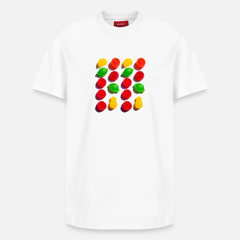 Sweets - Relaxed Unisex Supima Cotton T-Shirt – by SPREAD - white