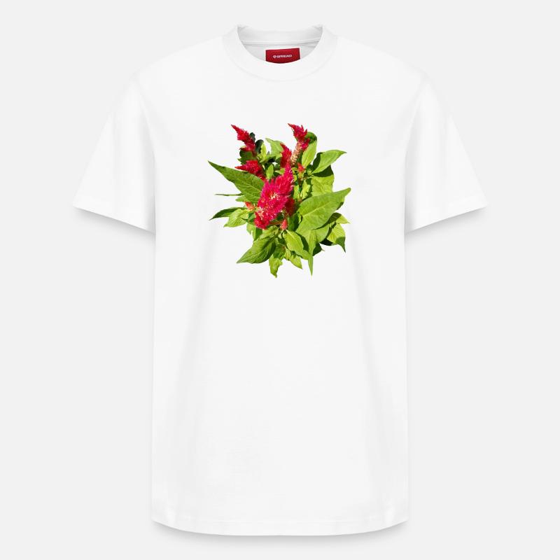 CÉLOSIA ROUGE - T-shirt unisexe décontracté en coton Supima – de SPREAD - blanc