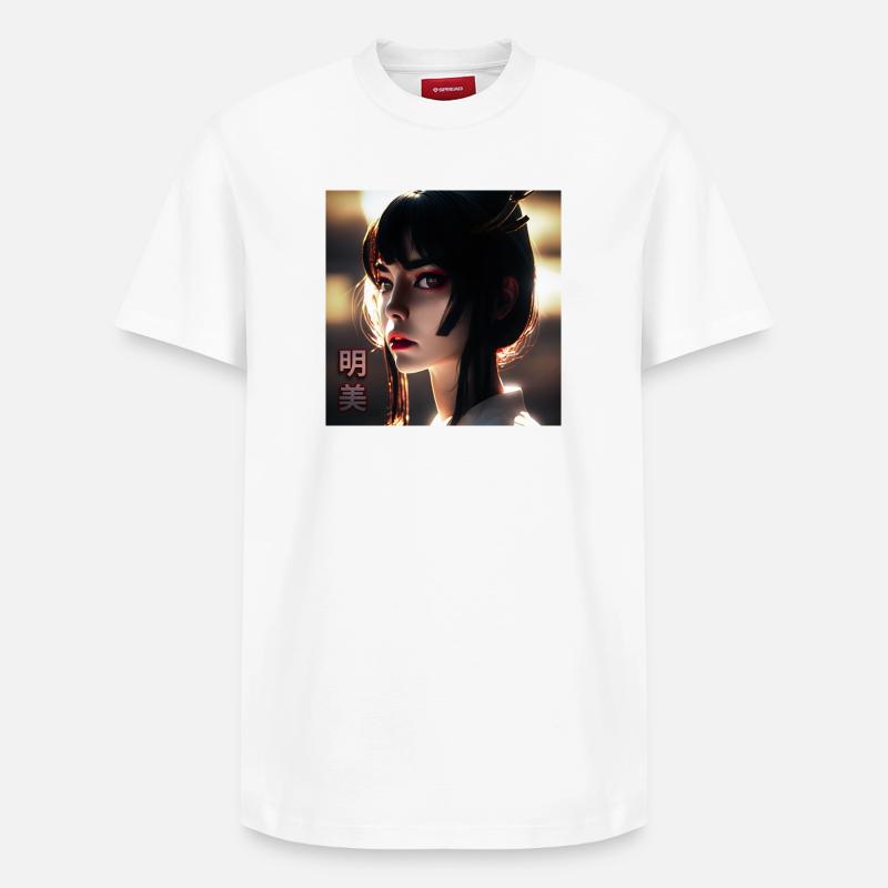 AKEMI Beauté radieuse - T-shirt unisexe décontracté en coton Supima – de SPREAD - blanc