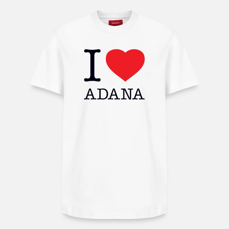J’ADORE ADANA - T-shirt unisexe décontracté en coton Supima – de SPREAD - blanc