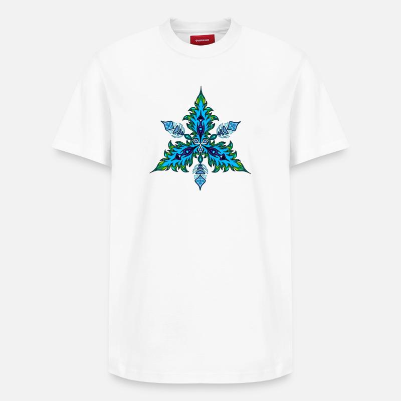 Cristal - T-shirt unisexe décontracté en coton Supima – de SPREAD - blanc