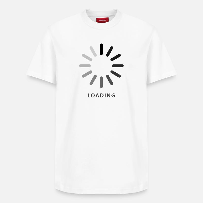 Loading - Relaxed Unisex Supima Cotton T-Shirt – by SPREAD - white