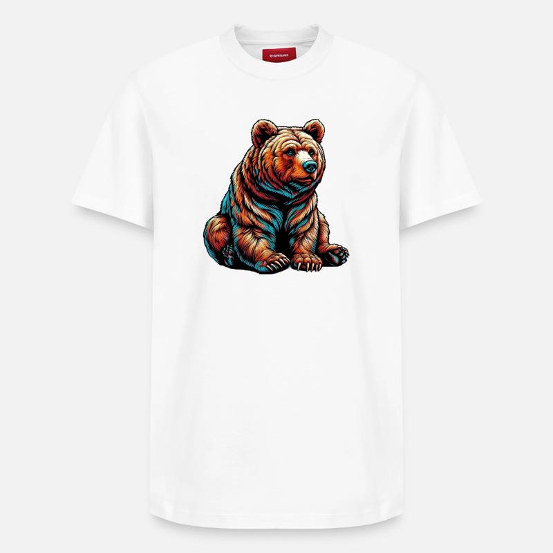 Ours - T-shirt unisexe décontracté en coton Supima – de SPREAD - blanc