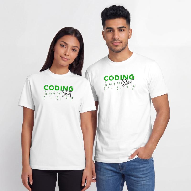 Coden Developer Programmer Web Developer Saying Relaxed Unisex Supima Cotton T-Shirt – by SPREAD