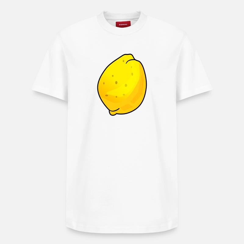 Coing - T-shirt unisexe décontracté en coton Supima – de SPREAD - blanc