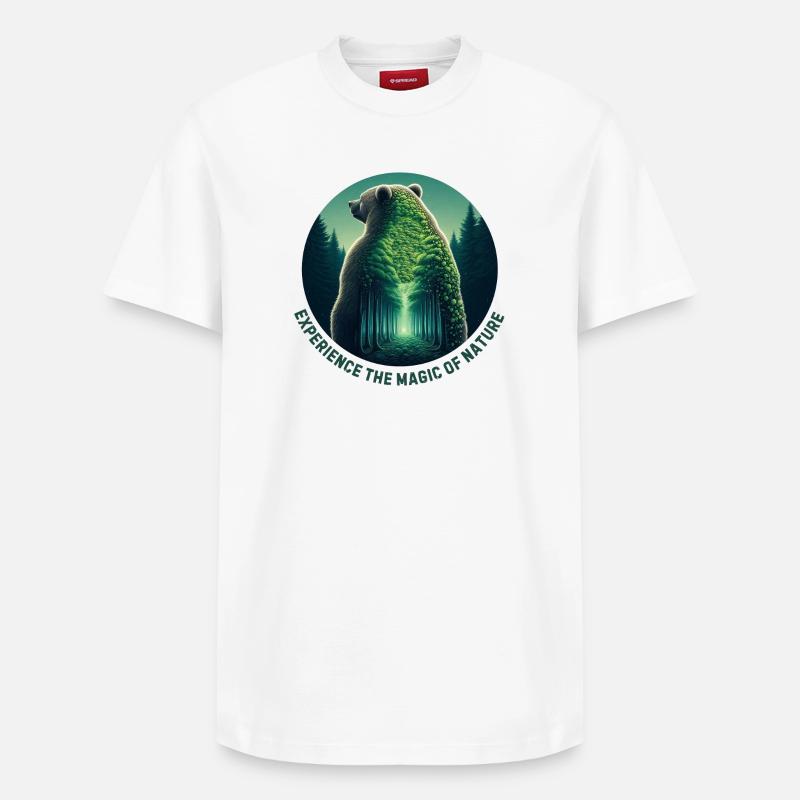 Ours - T-shirt unisexe décontracté en coton Supima – de SPREAD - blanc