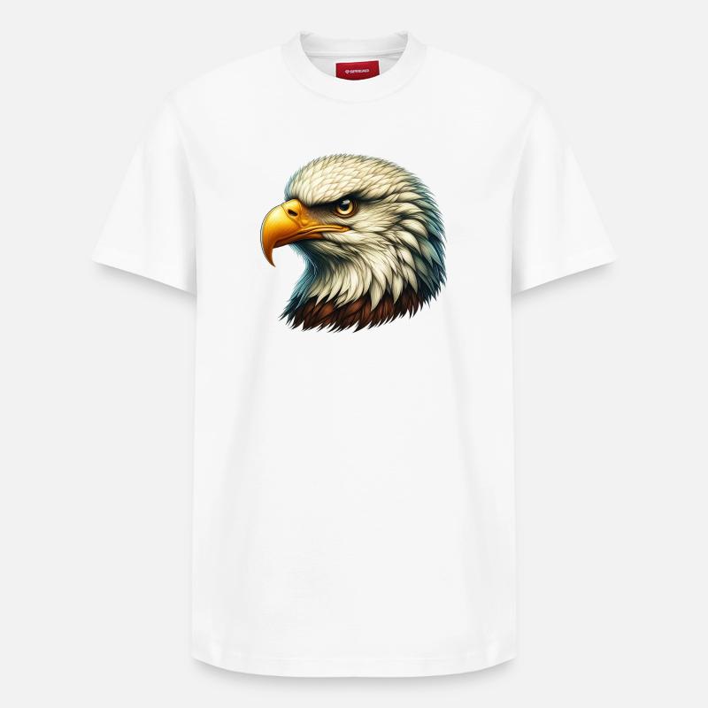 Aigle - T-shirt unisexe décontracté en coton Supima – de SPREAD - blanc