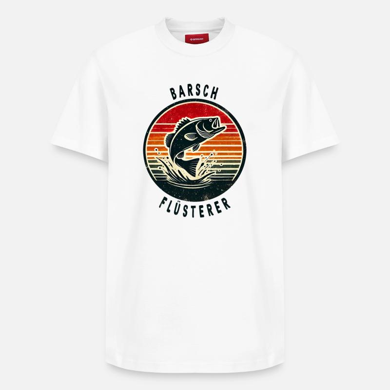 Design Perch Whisper - T-shirt unisexe décontracté en coton Supima – de SPREAD - blanc