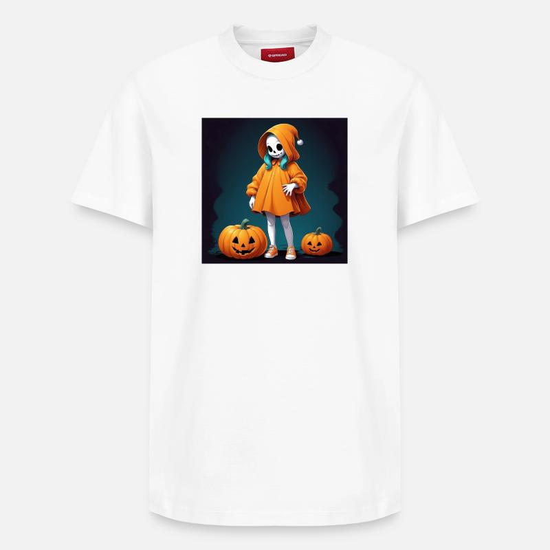 Halloween - T-shirt unisexe décontracté en coton Supima – de SPREAD - blanc