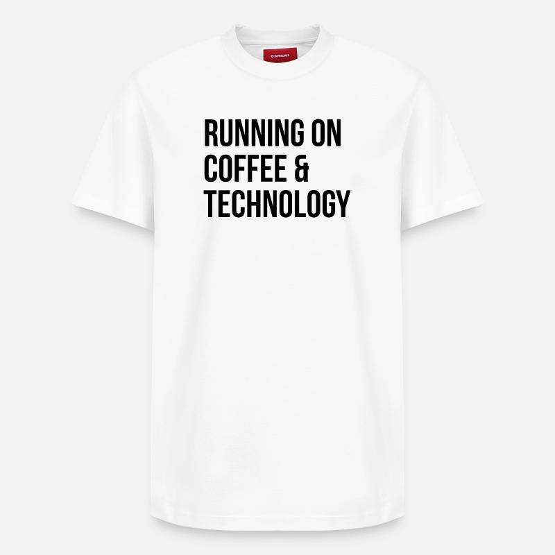 Technology - Relaxed Unisex Supima Cotton T-Shirt – by SPREAD - white