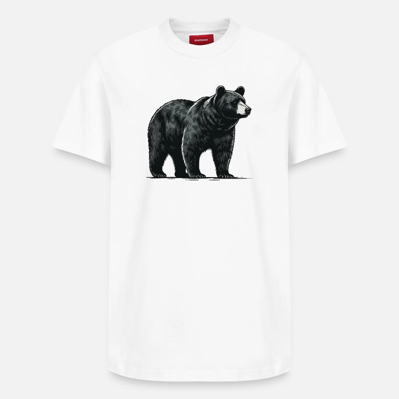 Baribal - T-shirt unisexe décontracté en coton Supima – de SPREAD - blanc