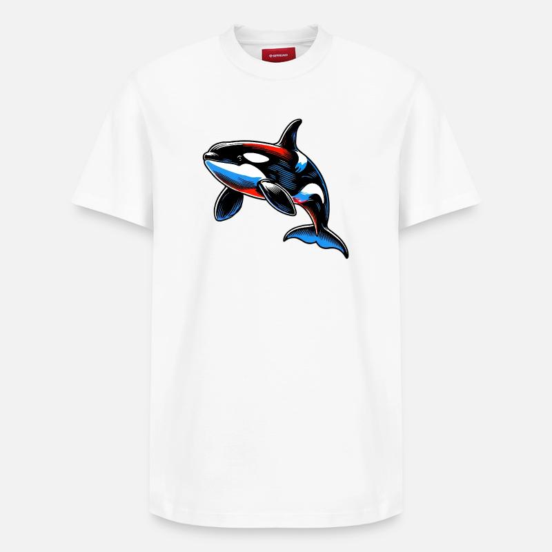 Orque - T-shirt unisexe décontracté en coton Supima – de SPREAD - blanc