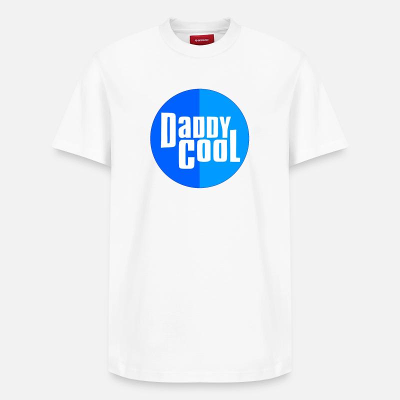 Daddy cool - T-shirt unisexe décontracté en coton Supima – de SPREAD - blanc