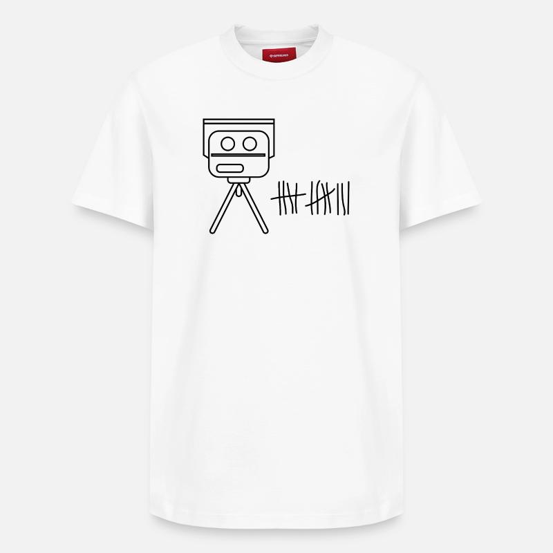 Piège à vitesse - T-shirt unisexe décontracté en coton Supima – de SPREAD - blanc