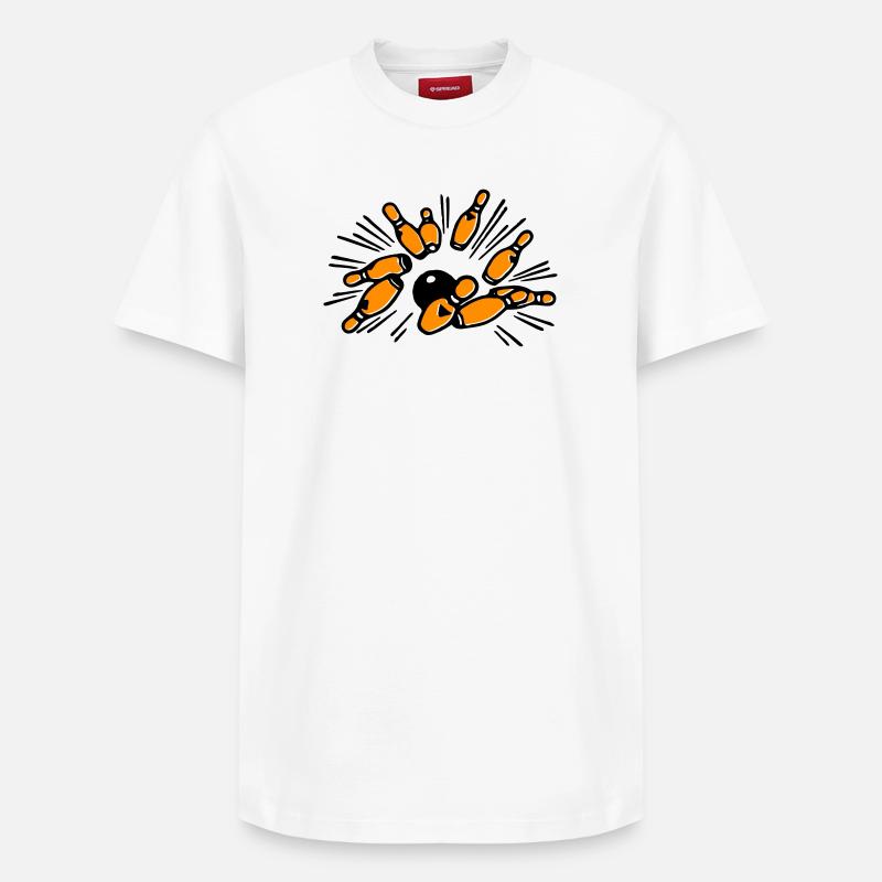 Cone - Relaxed Unisex Supima Cotton T-Shirt – by SPREAD - white