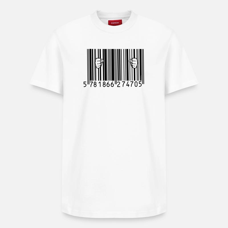 CONSOCIDE - Relaxed Unisex Supima Cotton T-Shirt – von SPREAD - Weiß
