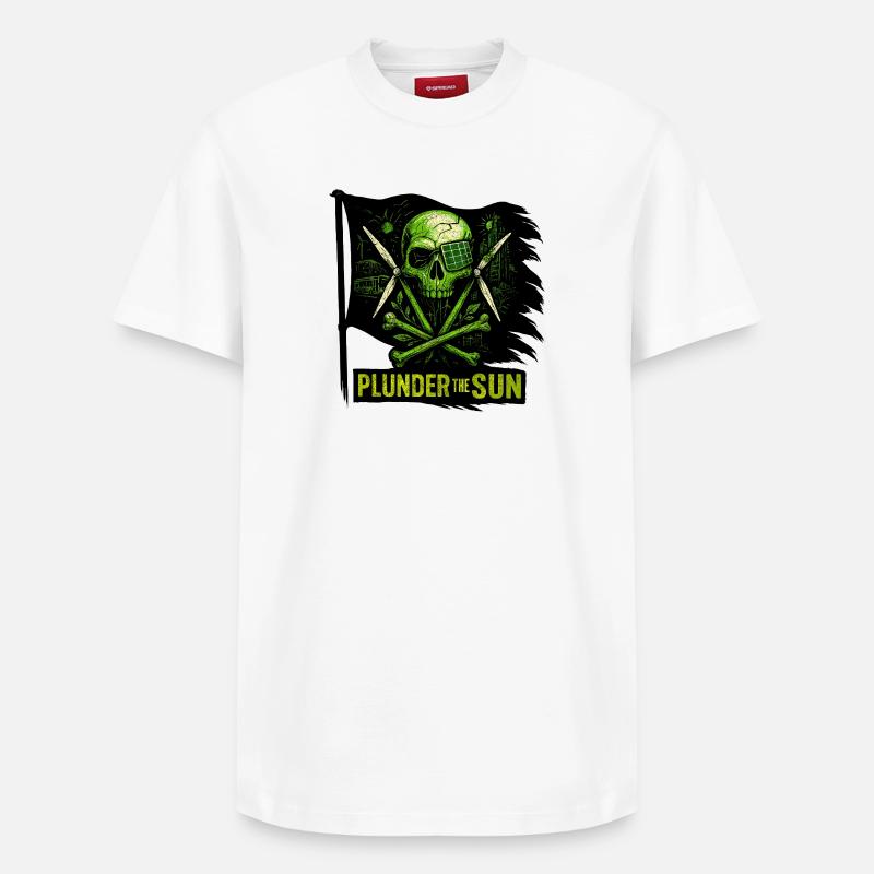 Pillez le soleil - T-shirt unisexe décontracté en coton Supima – de SPREAD - blanc