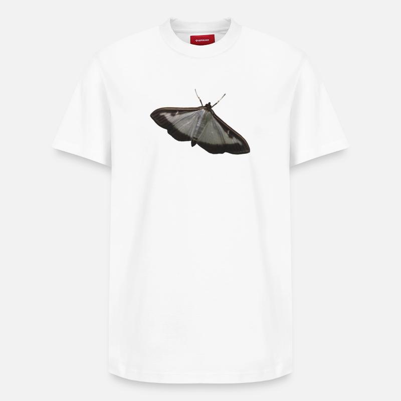 Buchsbaumzünsler - Relaxed Unisex Supima Cotton T-Shirt – von SPREAD - Weiß
