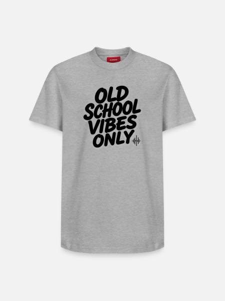 OLD SCHOOL VIBES only - Relaxed Unisex Supima Cotton T-Shirt – von SPREAD - Weiß
