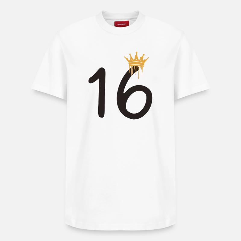 16 - T-shirt unisexe décontracté en coton Supima – de SPREAD - blanc