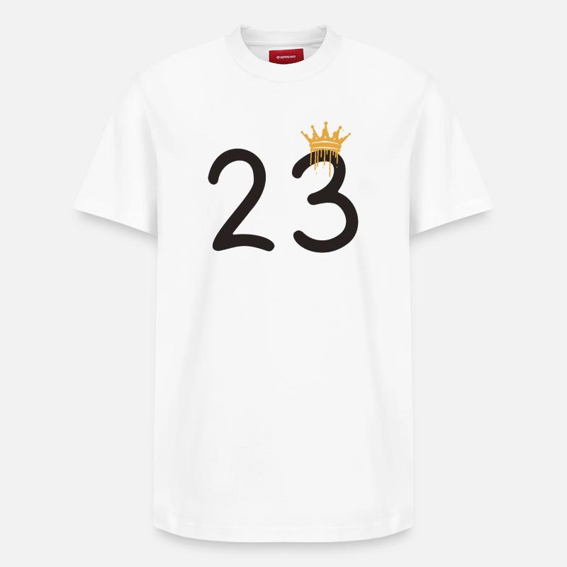 23 - T-shirt unisexe décontracté en coton Supima – de SPREAD - blanc