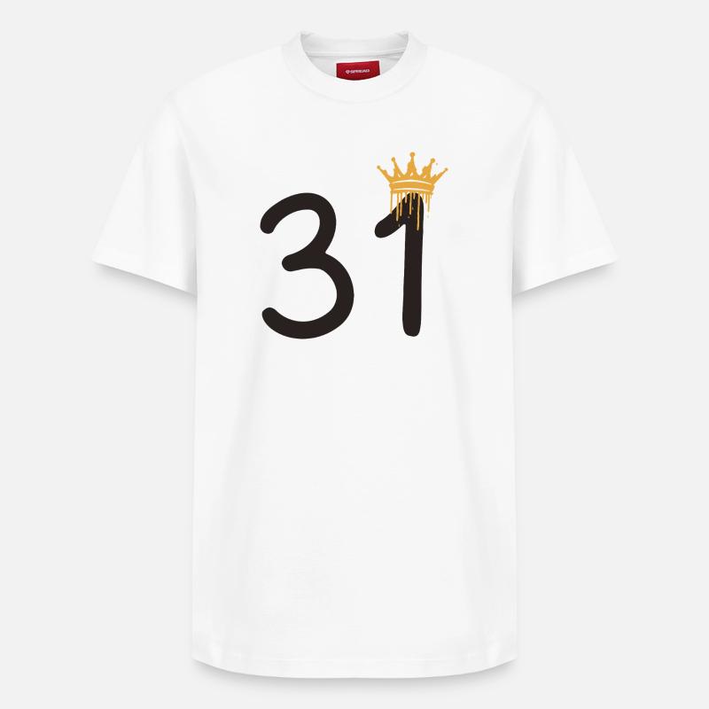 31 - T-shirt unisexe décontracté en coton Supima – de SPREAD - blanc