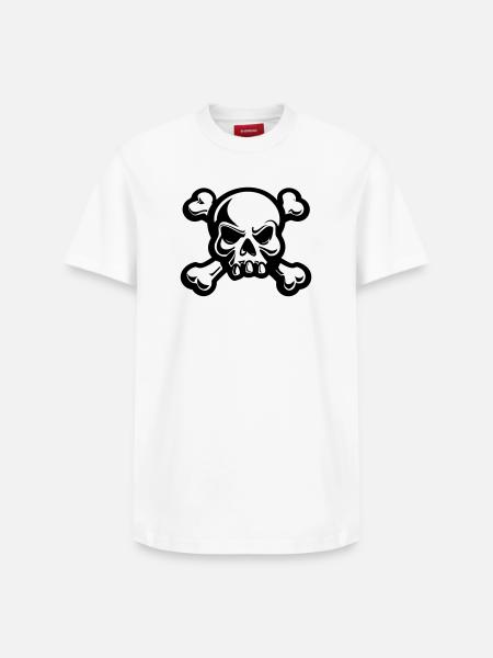 358 - T-shirt unisexe décontracté en coton Supima – de SPREAD - blanc
