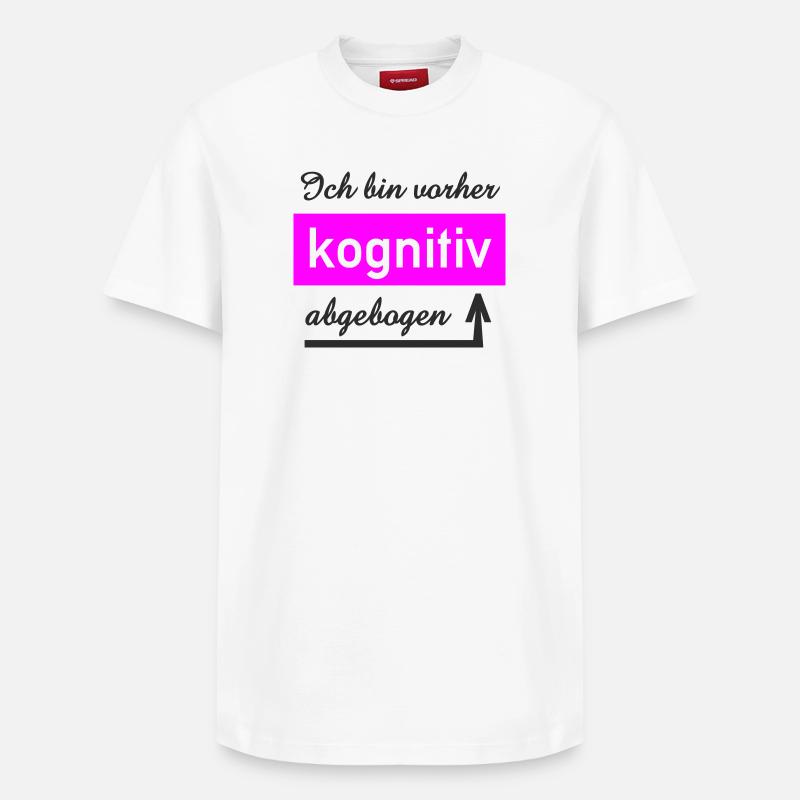 Cognitive Thinker Personalized Design - Relaxed Unisex Supima Cotton T-Shirt – by SPREAD - white