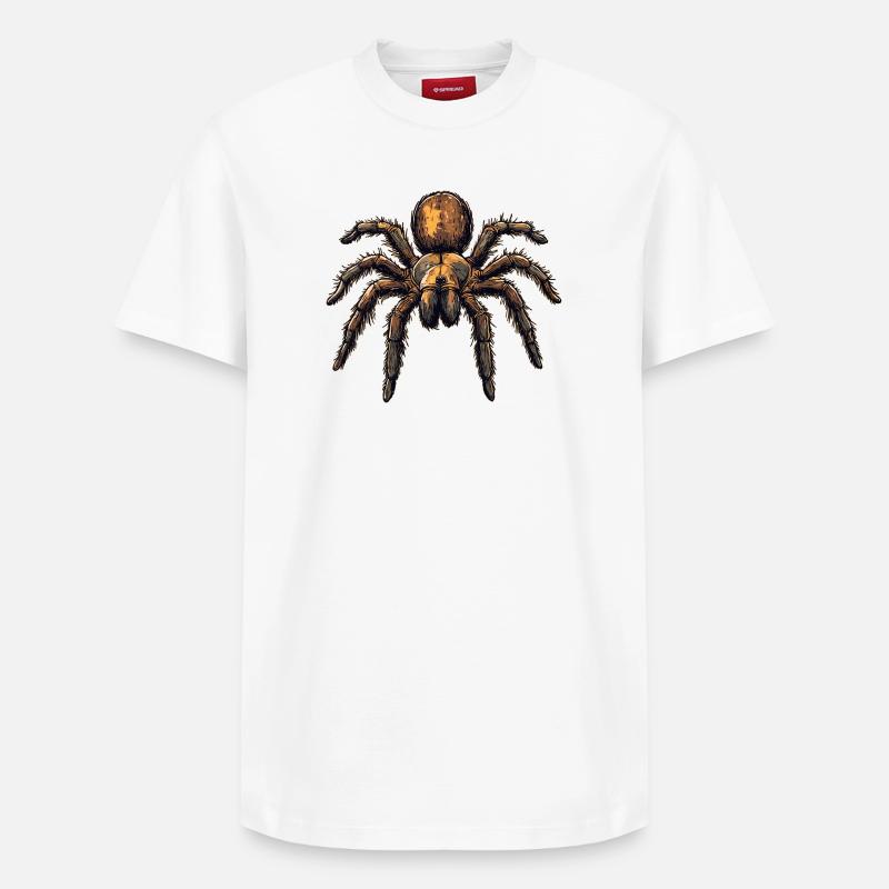 Tarentules Tarentule - T-shirt unisexe décontracté en coton Supima – de SPREAD - blanc