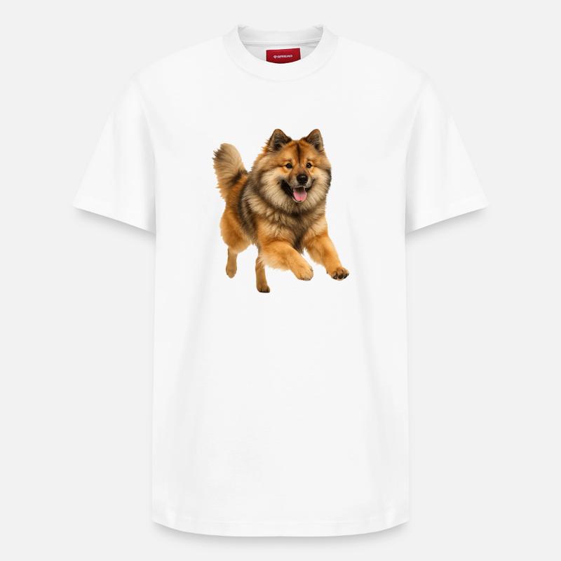 Eurasiens - T-shirt unisexe décontracté en coton Supima – de SPREAD - blanc