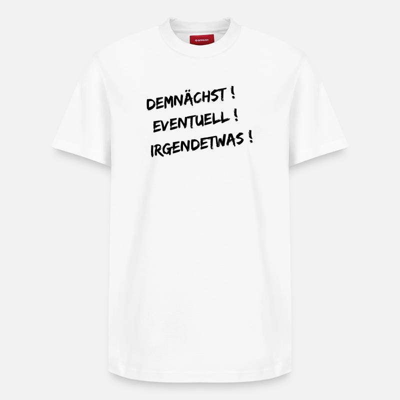 À venir - T-shirt unisexe décontracté en coton Supima – de SPREAD - blanc