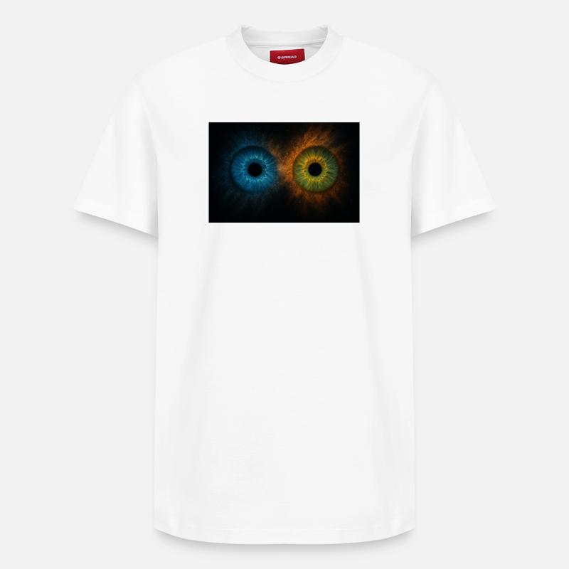 unnamed - T-shirt unisexe décontracté en coton Supima – de SPREAD - blanc